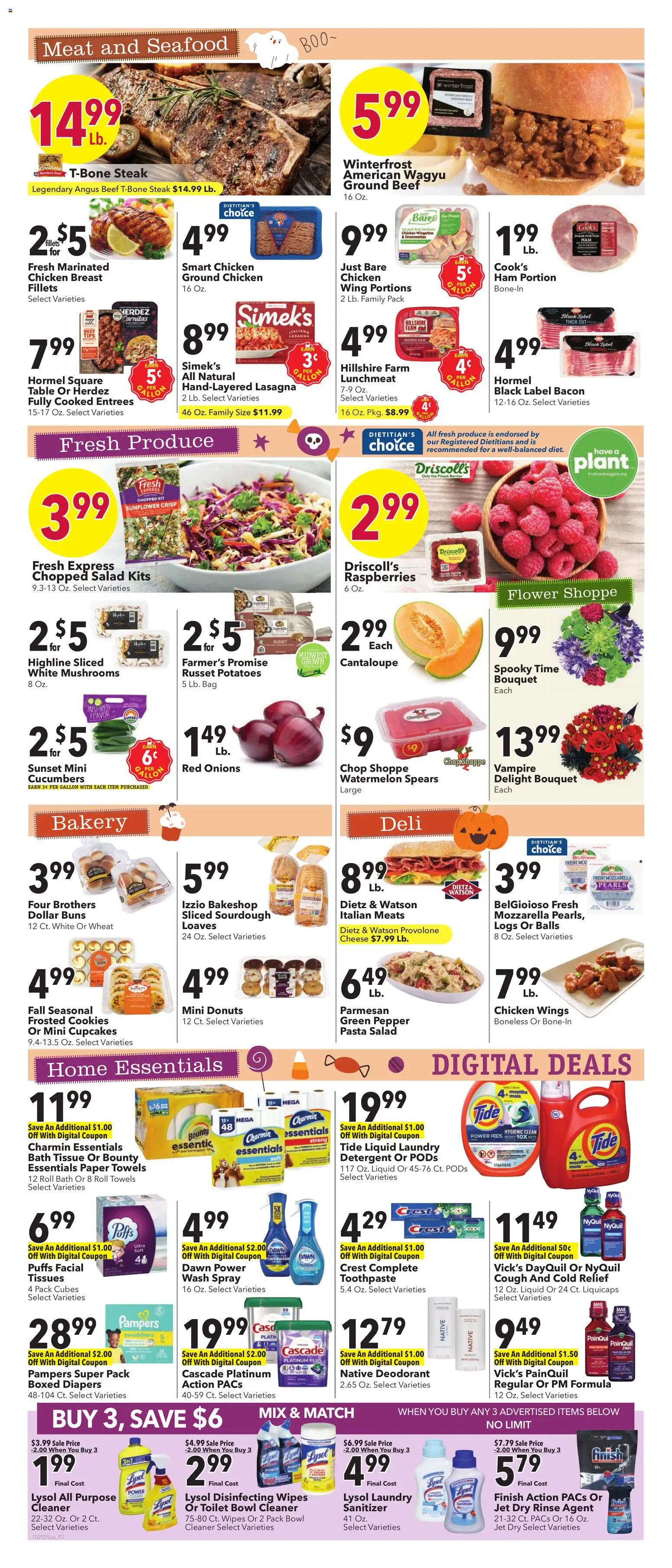 Cash Wise Weekly Ad - valid from 29.10.2025 | Page: 4 | Products: Berries, Cheese, Cookies, Watermelon