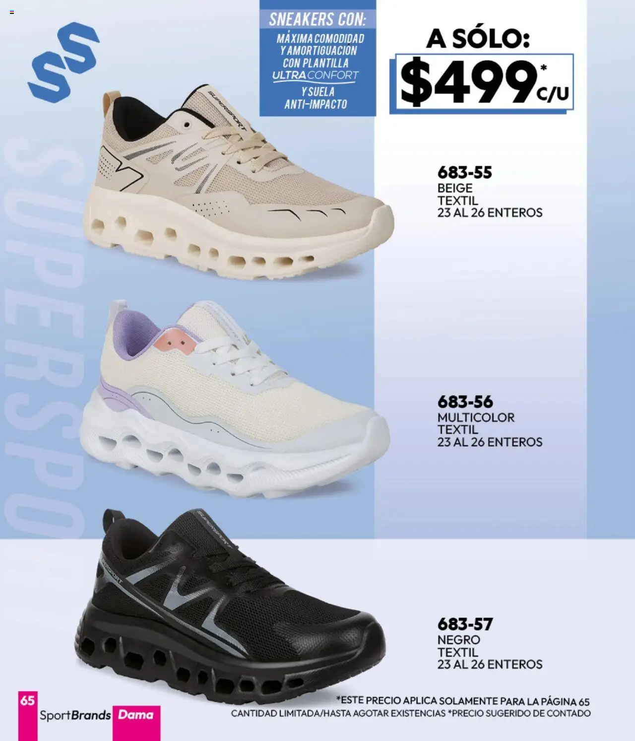 Nuevas ofertas de Cklass válidas en toda la República Mexicana desde el 16.09.2025. ¡Encuentra las mejores ofertas en Cklass - Catálogo Invierno Sportbrands! | Página: 66