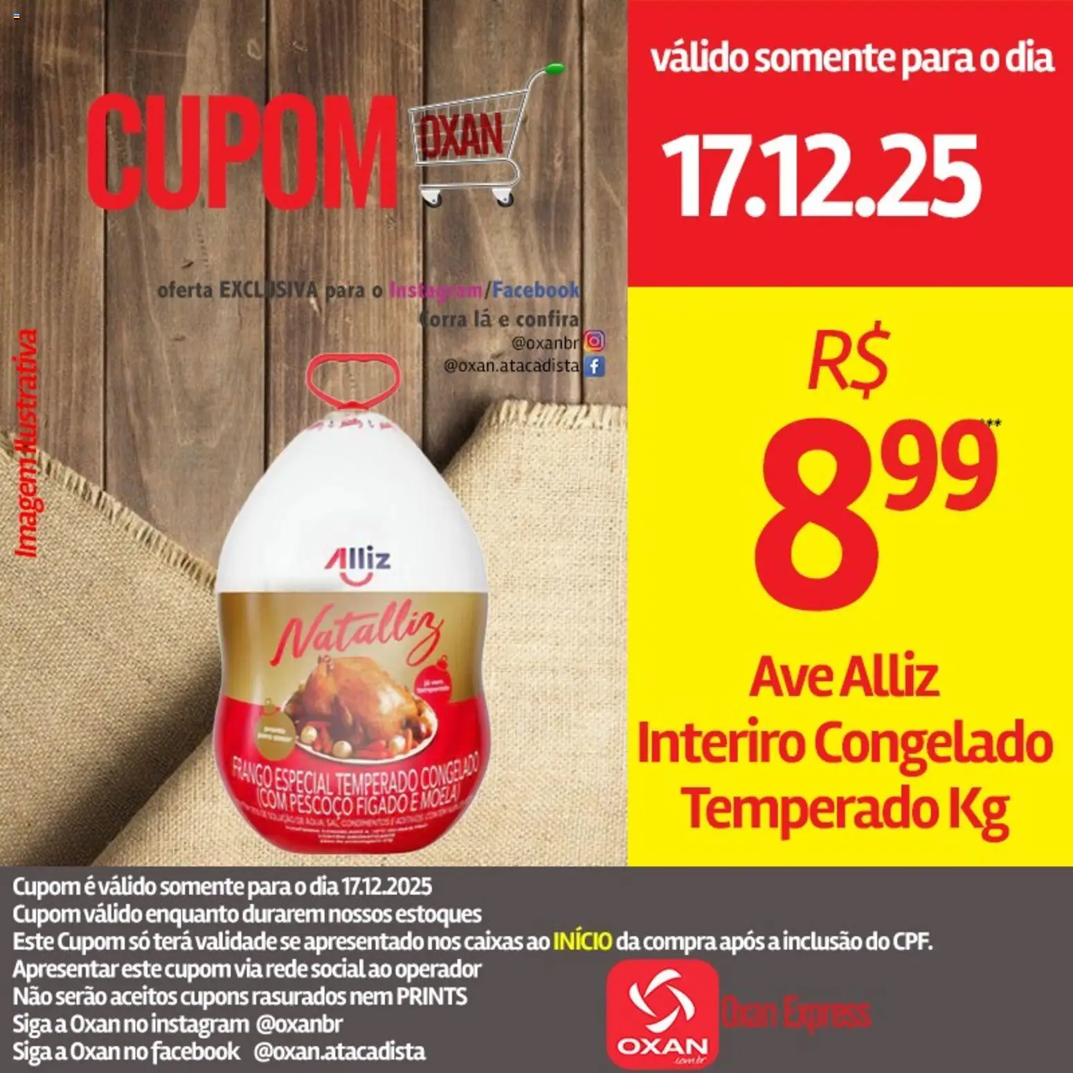 Oxan Atacadista Folheto - válido de 17.12.2025 | Página: 12 | Produtos: Moela, Frango