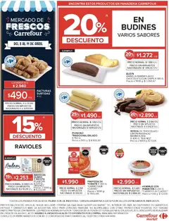Vista previa Carrefour Market catálogo válido desde el 08.04.2026 | Página: 17 | Productos: Teléfono, Budín, Queso, Ravioles