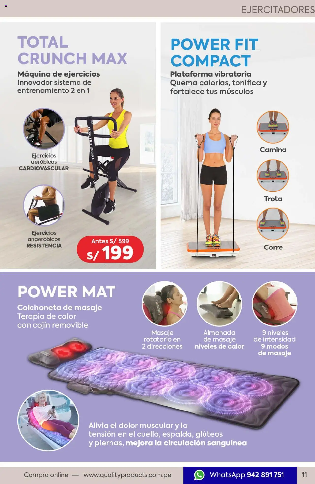 Catálogo Quality Products válido desde 01.07.2025 | Página: 11 | Productos: Almohada
