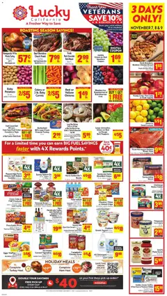 Preview of Lucky Supermarkets weekly ads valid from 05.11.2025