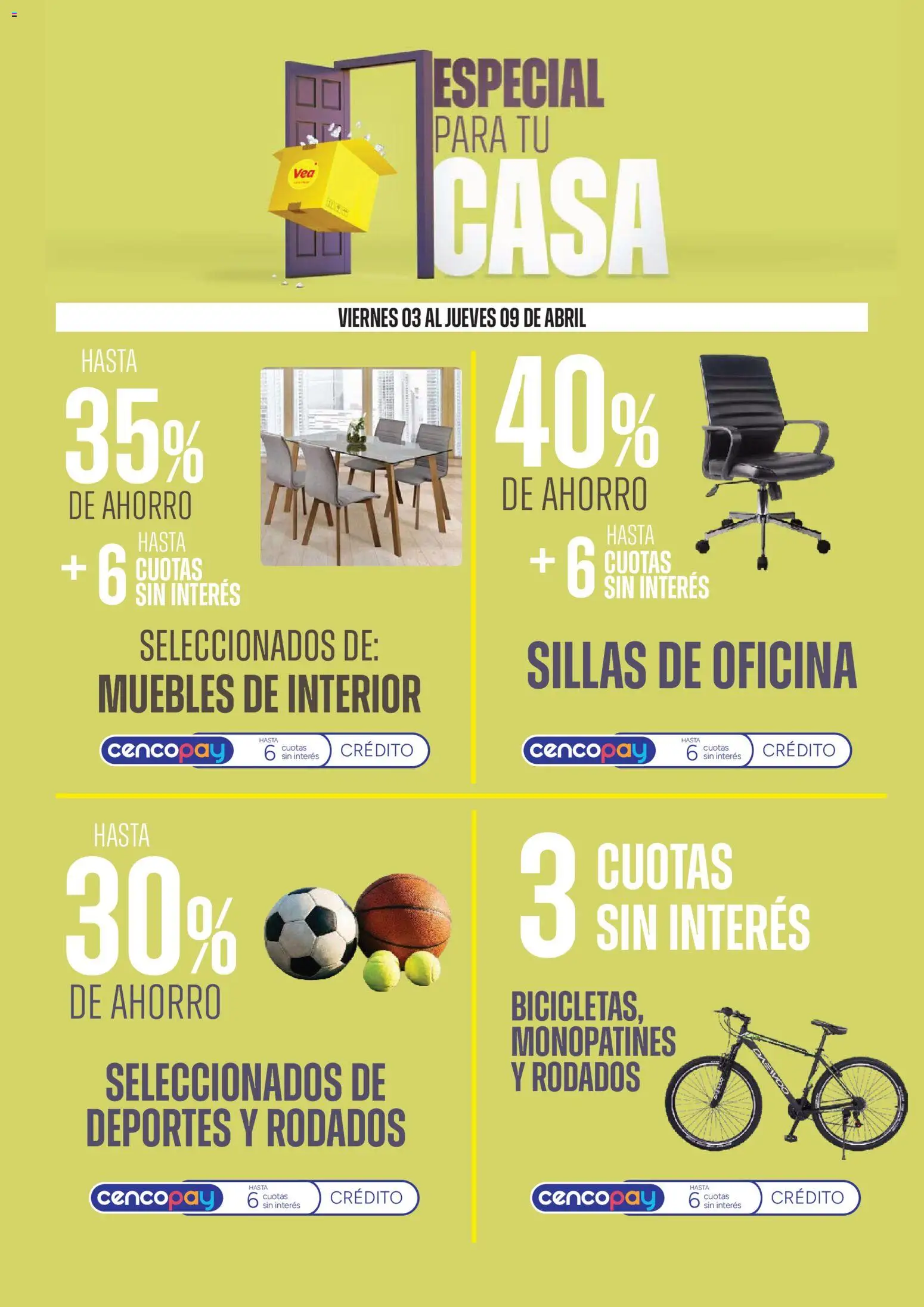 Vea - Ofertas especial para tu casa │ válido desde el 03.04.2026 | Página: 3