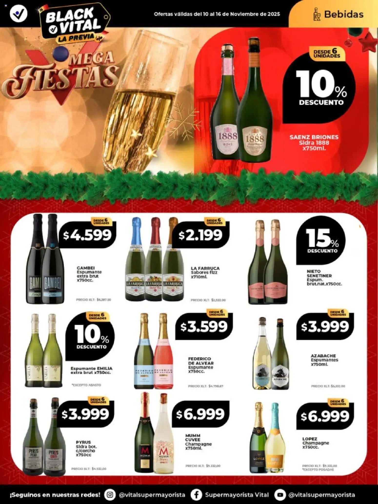 Vital - Ofertas - Resistencia │ válido desde el 10.11.2025 | Página: 19 | Productos: Champagne