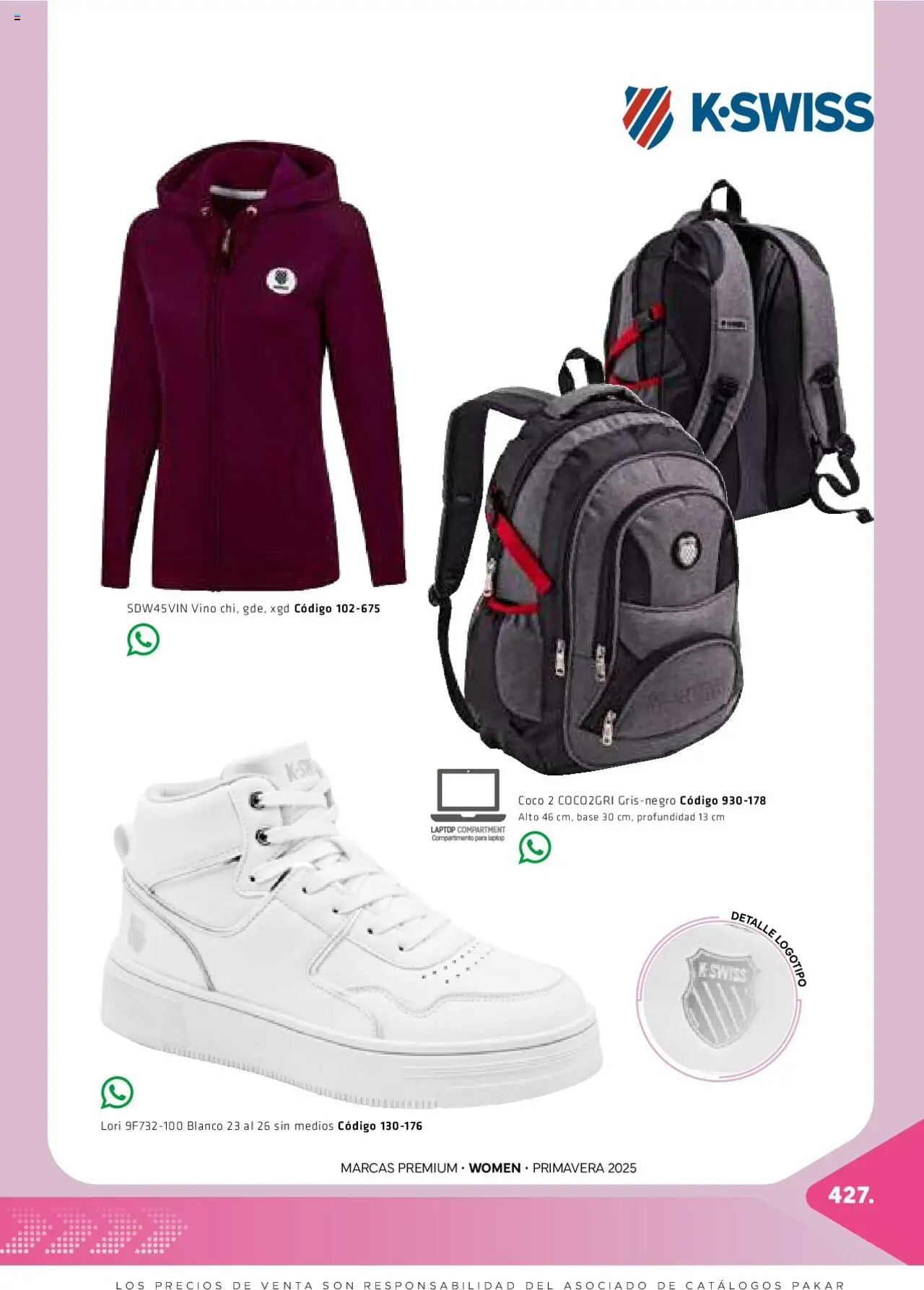 Nuevas ofertas de SC Pakar válidas en toda la República Mexicana desde el 06.03.2025. ¡Encuentra las mejores ofertas en SC Pakar catálogo Women! | Página: 427 | Productos: Vino
