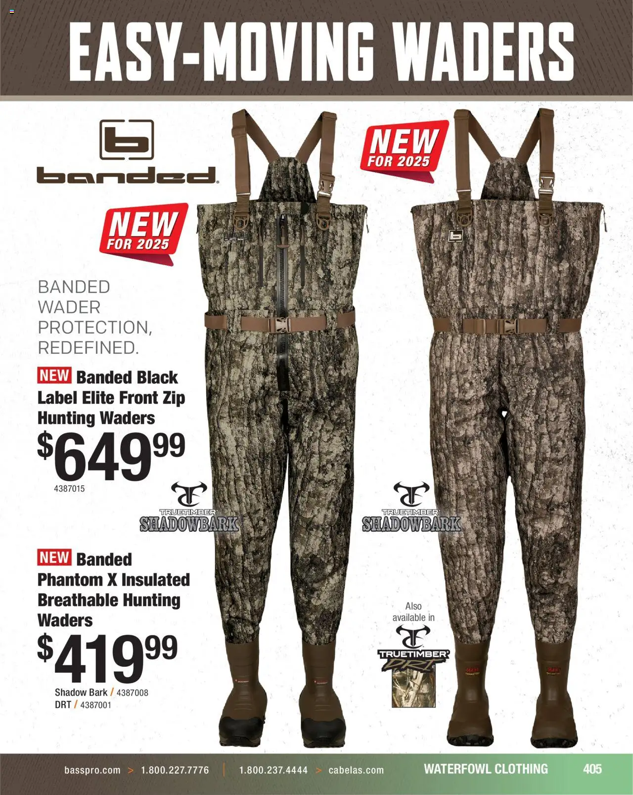 Cabela's Hunting Master 25 - valid from 11.08.2025 | Page: 405 | Products: Waterfowl