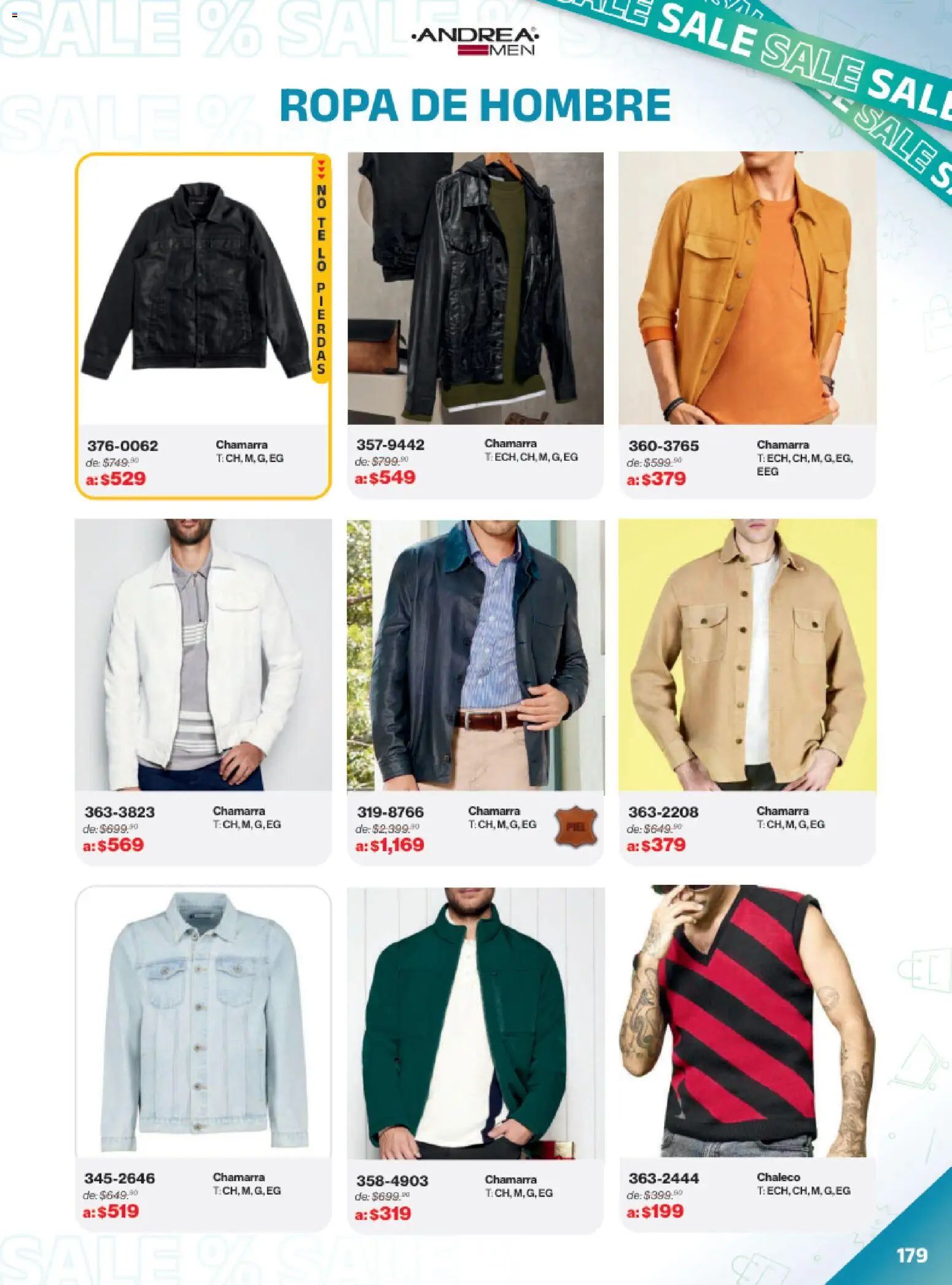 Nuevas ofertas de Andrea válidas en toda la República Mexicana desde el 21.12.2025. ¡Encuentra las mejores ofertas en Andrea catálogo Outlet! | Página: 179 | Productos: Chaleco, Sal, Chamarra, Ropa