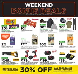 Preview of Mills Fleet Farm weekly ads valid from 19.03.2026