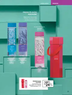 Avon - Campanha 19 - Pré-Visualização do folheto da loja Avon, válido de 21.11.2025 | Página: 21 | Produtos: Caixa, Body