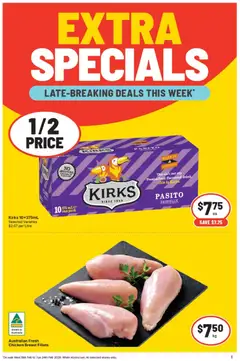 Preview of IGA Catalogue  - valid from 18.02.2026 | Page: 2 | Products: Chicken, Tuna, Weight, UPS