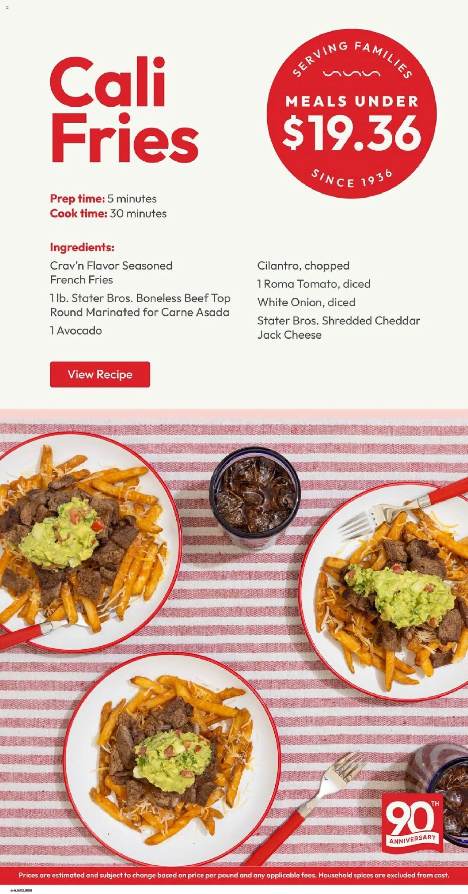 Stater Bros Weekly Ad - valid from 14.01.2026 | Page: 6 | Products: Cheese, Beef, Avocado, Spices