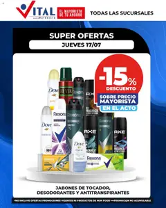 Vista previa Vital - Super ofertas válido desde el 17.07.2025