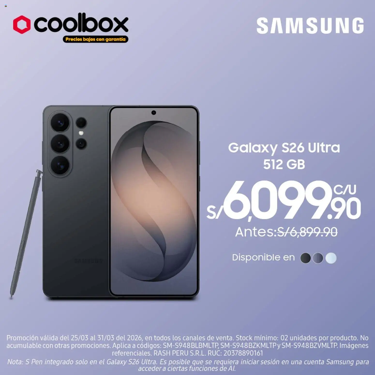 Catálogo Coolbox válido desde 25.03.2026 | Página: 1