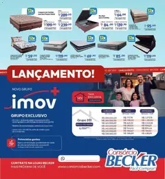 Lojas Becker ofertas Abril  - Pré-Visualização do folheto da loja Lojas Becker, válido de 01.04.2026 | Página: 20 | Produtos: Banco, Colchão