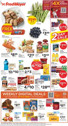 Preview of Fred Meyer weekly ads valid from 01.10.2025