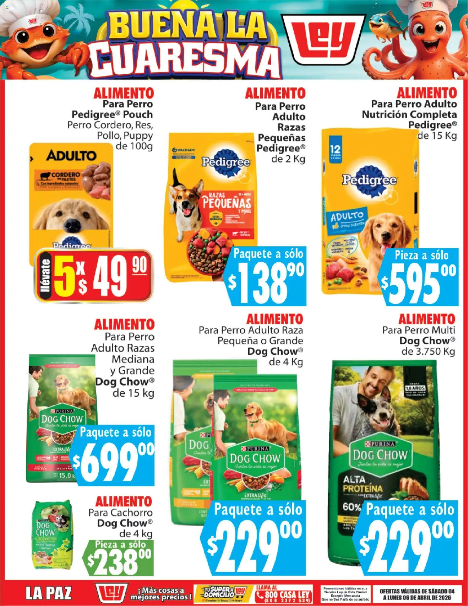 Nuevas ofertas de Casa Ley válidas en toda la República Mexicana desde el 04.04.2026. ¡Encuentra las mejores ofertas en Casa Ley folleto Buena la Cuaresma! | Página: 12