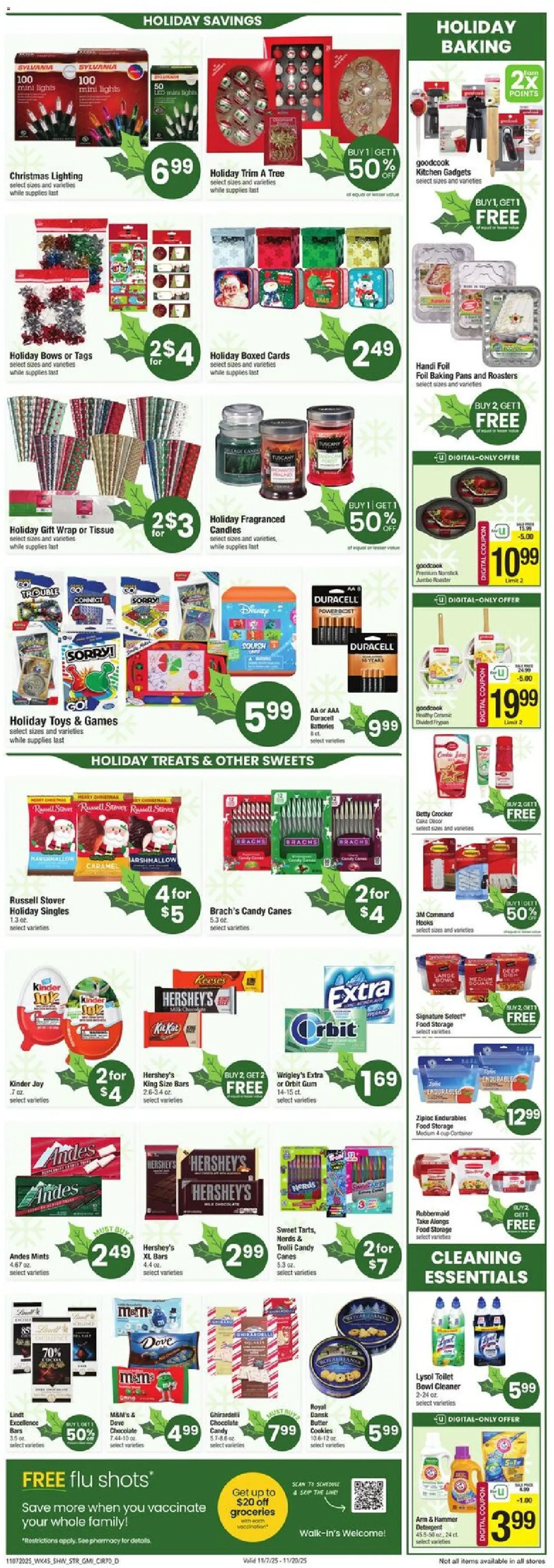 Star Market Weekly Ad - MA - valid from 07.11.2025 | Page: 5 | Products: Butter, Chocolate, Detergent, Modem
