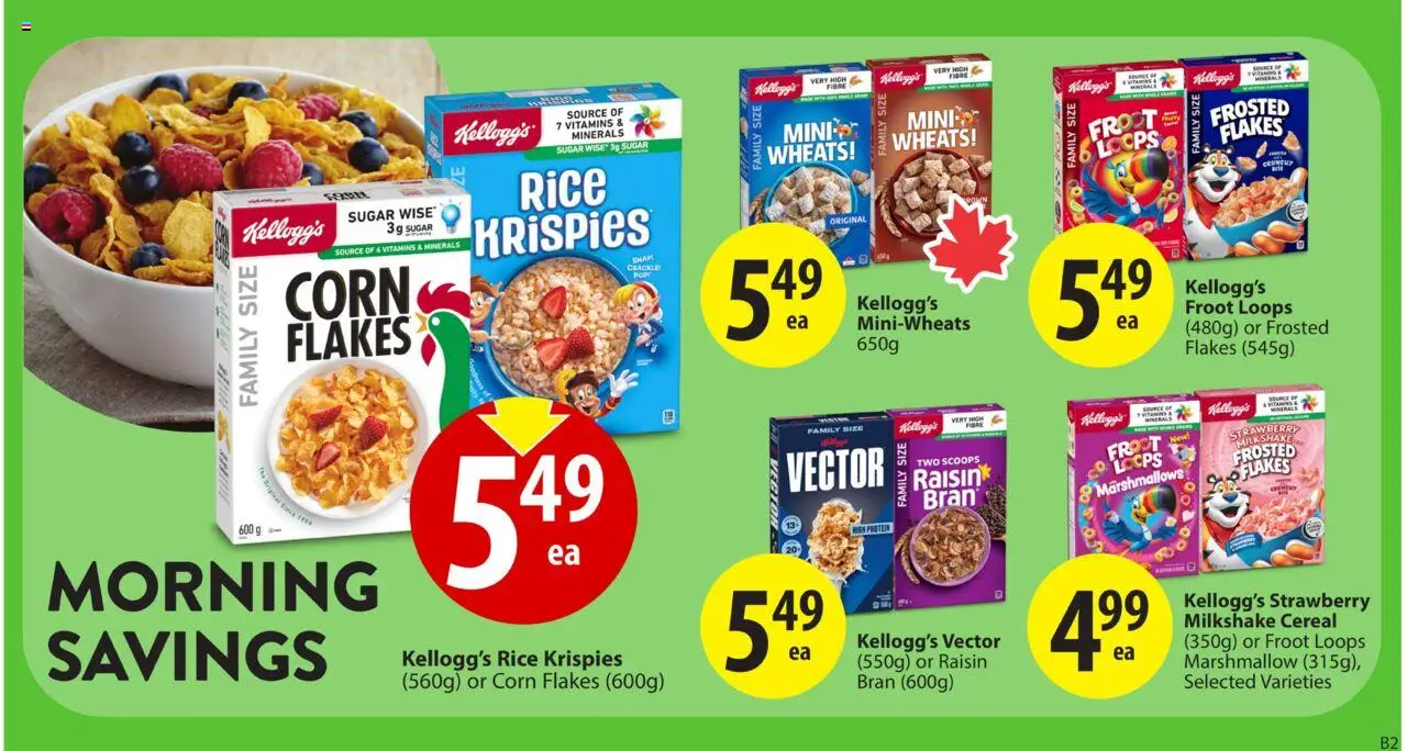Save on foods flyer valid from 02.10.2025 | Page: 18 | Products: Rice, Flakes