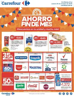 Vista previa Carrefour ofertas válido desde el 21.10.2025