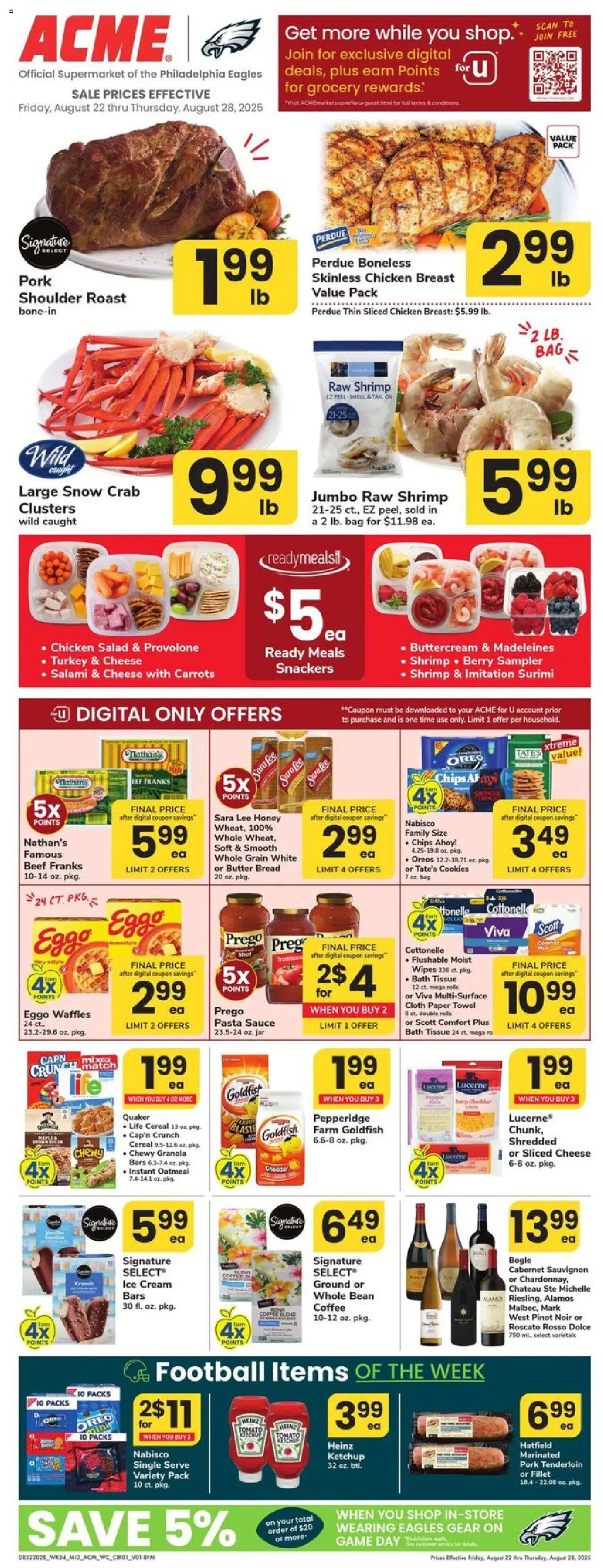 Acme Weekly Ad - PA - valid from 22.08.2025 | Page: 3 | Products: Butter, Salami, Beef, Pepper