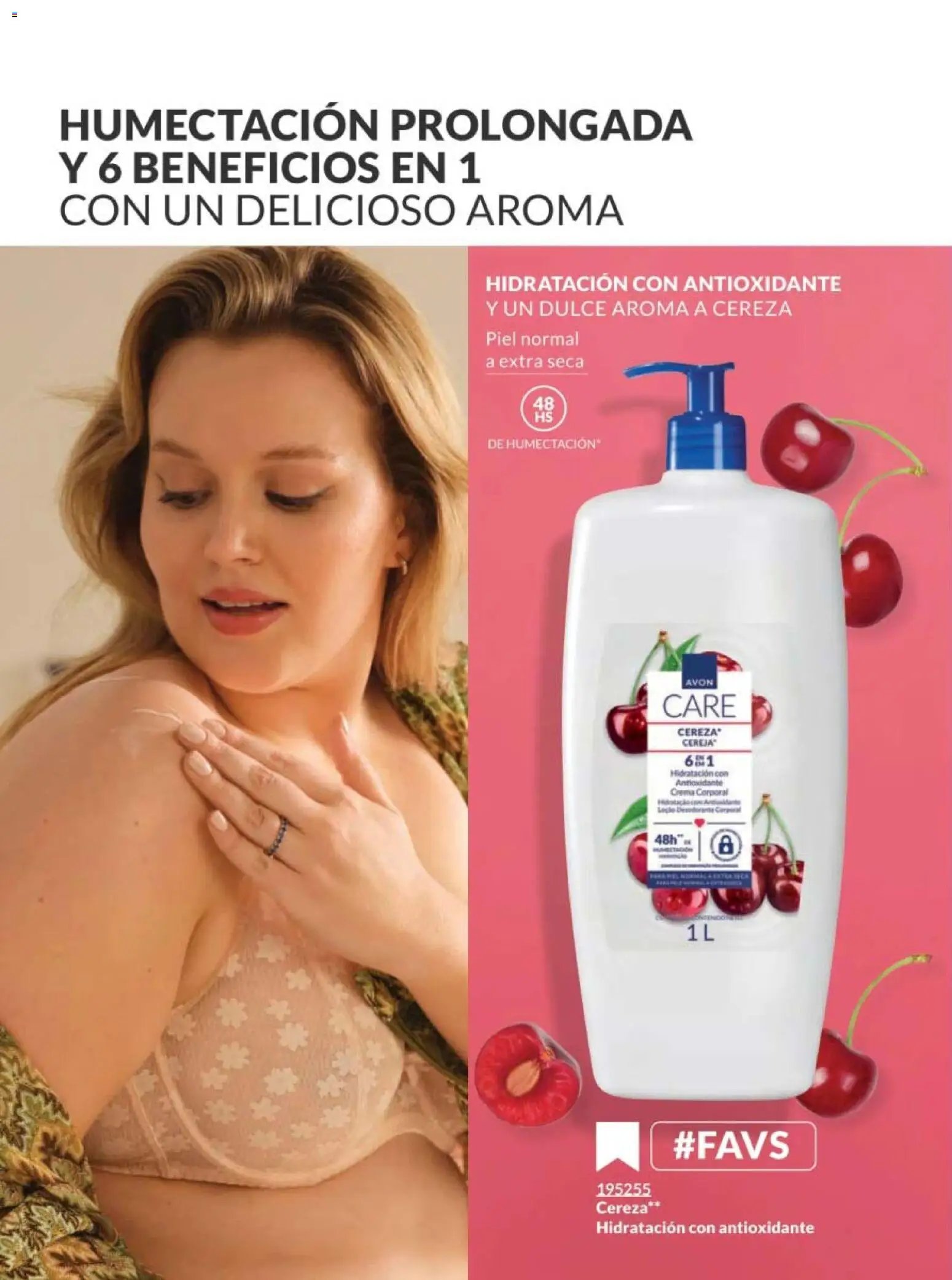Nuevas ofertas de AVON válidas en toda la República Mexicana desde el 07.11.2025. ¡Encuentra las mejores ofertas en AVON campaña 17 2025! | Página: 204 | Productos: Desodorante, Loción, Body, Crema corporal