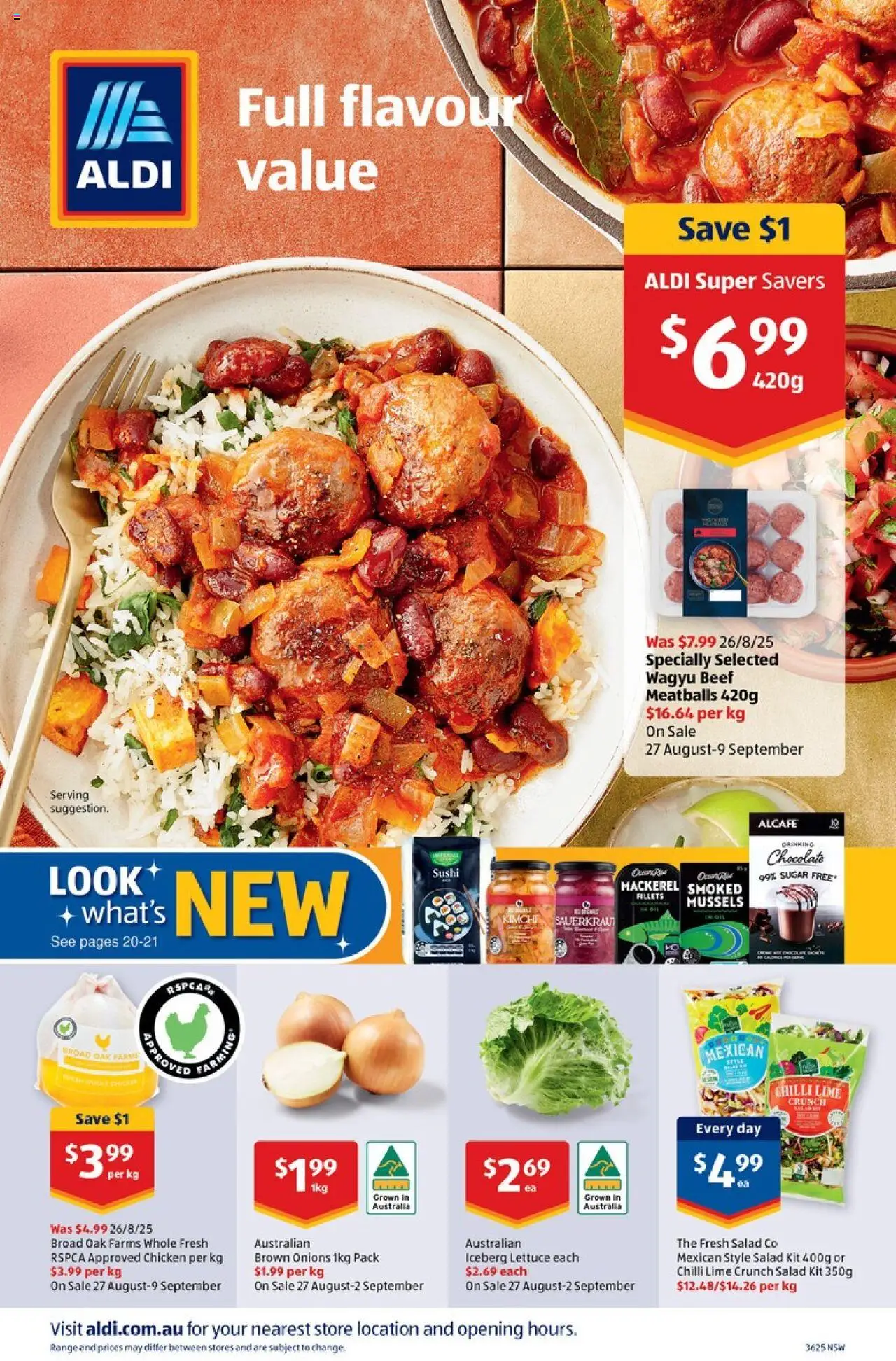 Aldi catalogue - valid from 03.09.2025 | Page: 24 | Products: Oil, Chocolate, Lettuce, Sugar