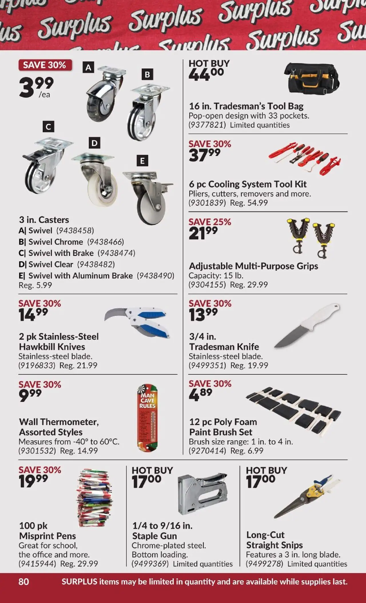 Princess Auto flyer valid from 07.10.2025 | Page: 86 | Products: PC, Bag, Brush