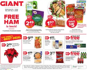 Preview of Giant weekly ads valid from 28.11.2025
