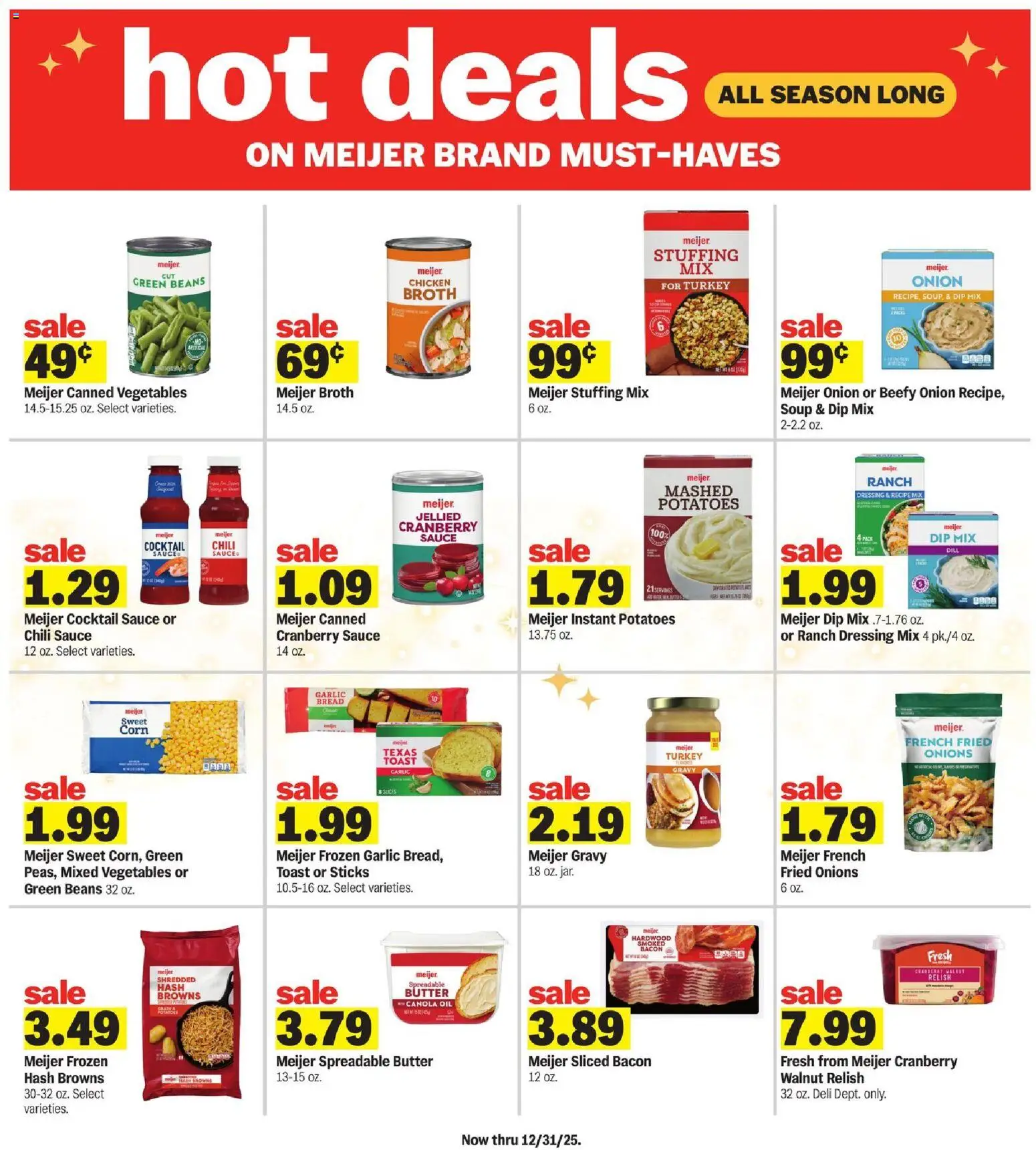 Meijer Weekly Ad - valid from 12.11.2025 | Page: 18 | Products: Oil, Potatoes, Sauce, Dill