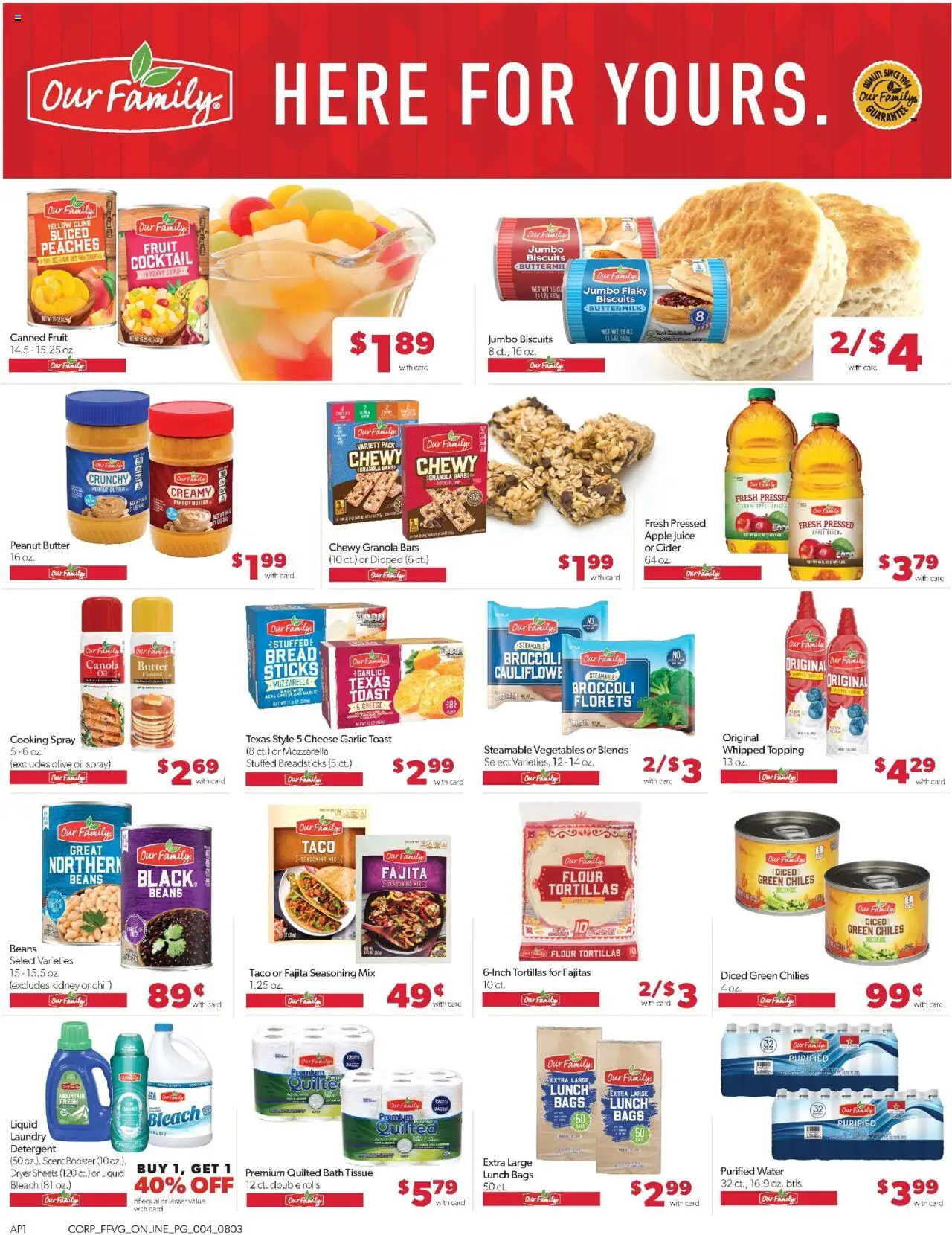 Family Fare Weekly Ad - valid from 03.08.2025 | Page: 6