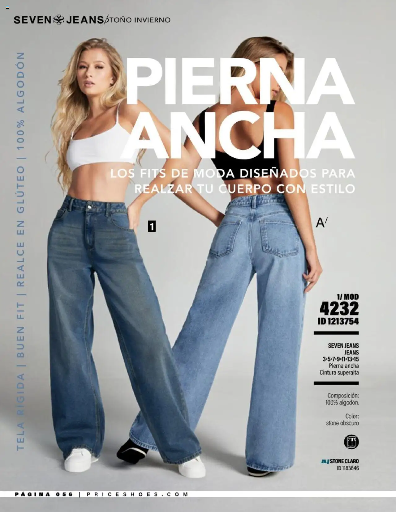 Nuevas ofertas de Price Shoes válidas en toda la República Mexicana desde el 05.08.2025. ¡Encuentra las mejores ofertas en Price Shoes - Catálogo Jeans ! | Página: 56 | Productos: Algodón