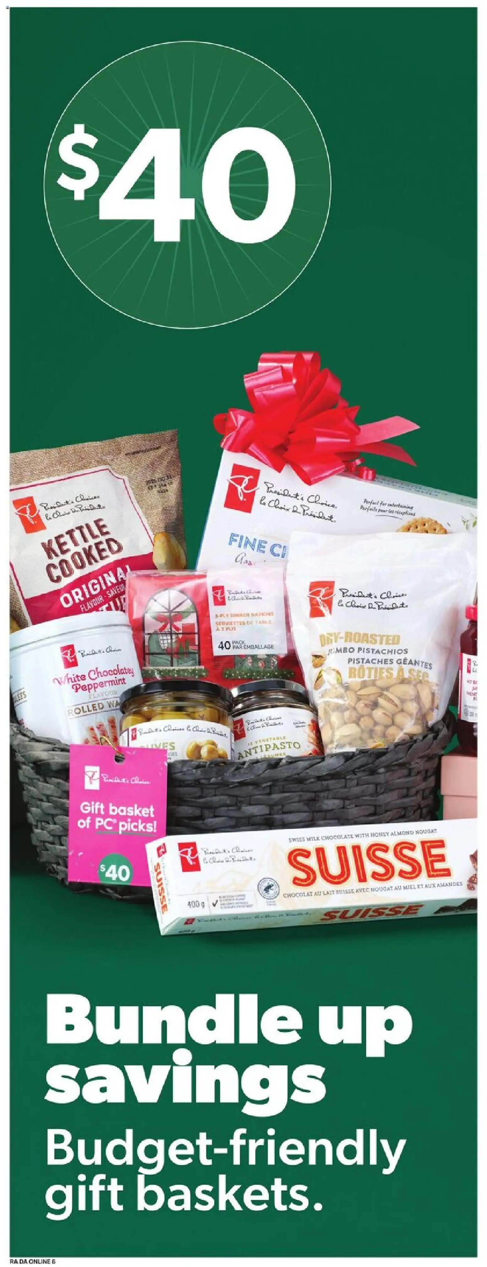 Atlantic Superstore flyer valid from 06.11.2025 | Page: 13 | Products: Tablet, Basket, Milk, Chocolate