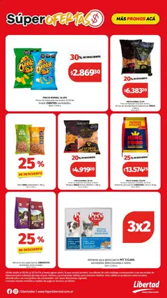 Vista previa Hipermercado Libertad - Super ofertas- semana  válido desde el 08.04.2026 | Página: 3 | Productos: Pollo, Mani, Leche, Queso