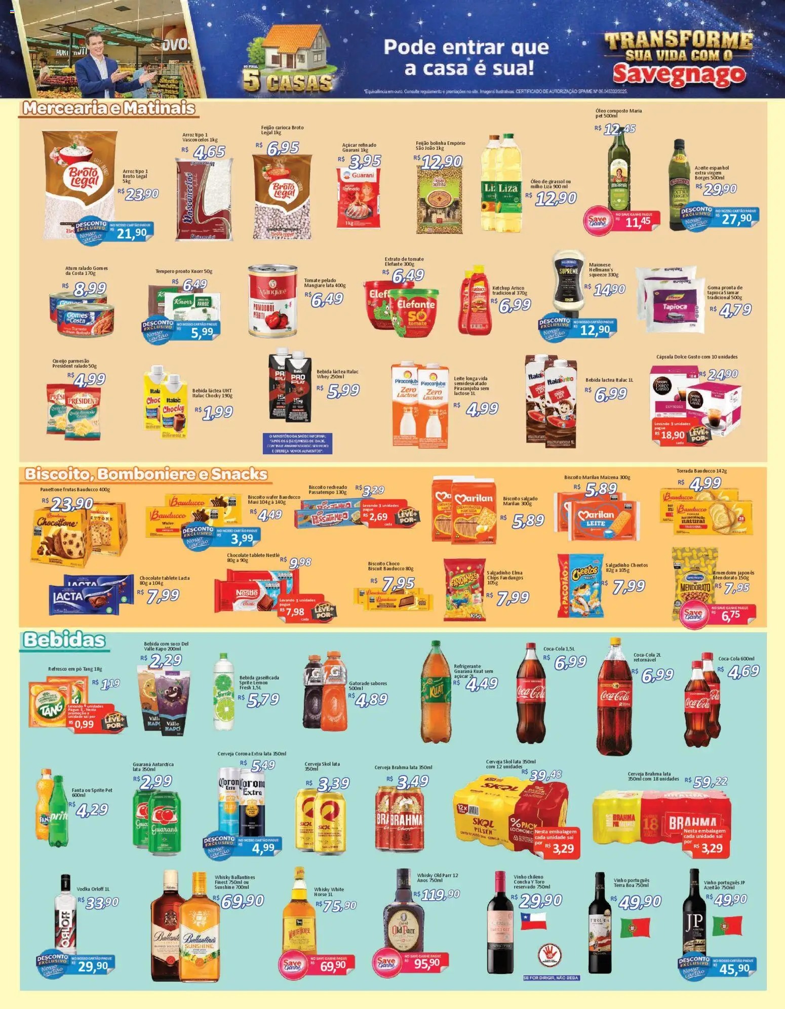 Savegnago Folheto - válido de 20.11.2025 | Página: 3 | Produtos: Refresco, Gatorade, Leite, Ketchup