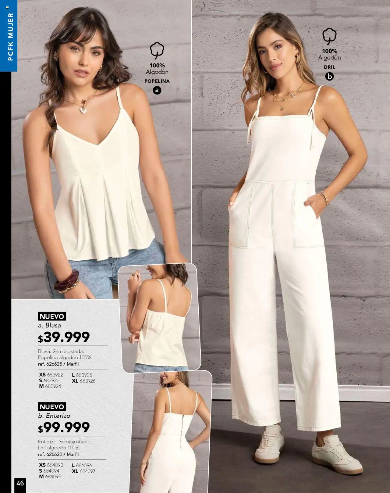 Pacifika revista - valida desde el 10.09.2025 | Página: 48 | Productos: Algodón, Blusa, Enterizo