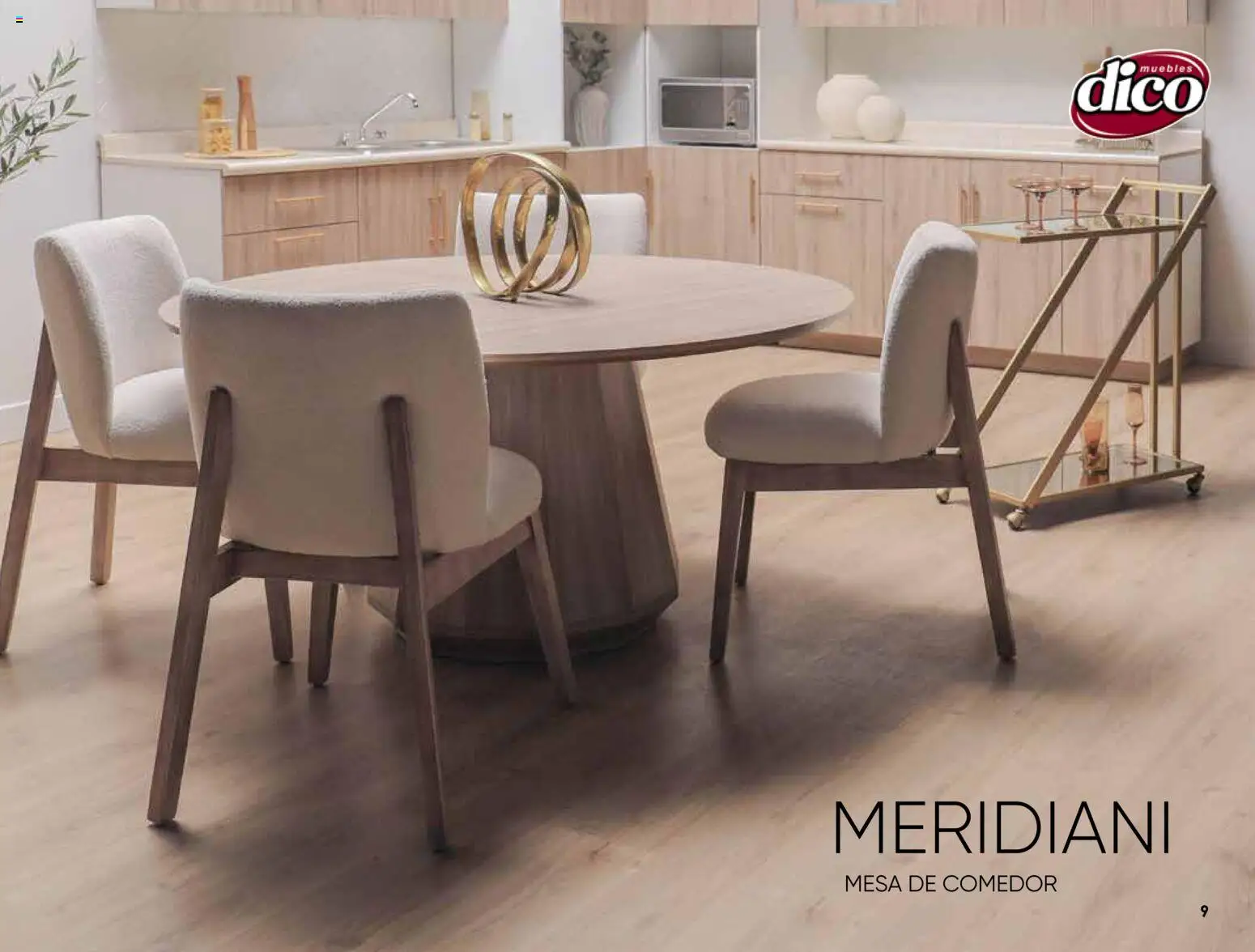 Nuevas ofertas de Muebles Dico válidas en toda la República Mexicana desde el 07.11.2025. ¡Encuentra las mejores ofertas en Muebles Dico catálogo Colección Casa Anahí! | Página: 9 | Productos: Mesa