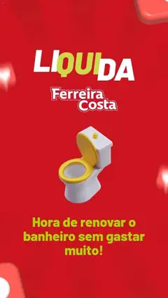 Ferreira Costa - Ofertas Liquida - Pré-Visualização do folheto da loja Ferreira Costa, válido de 09.10.2025