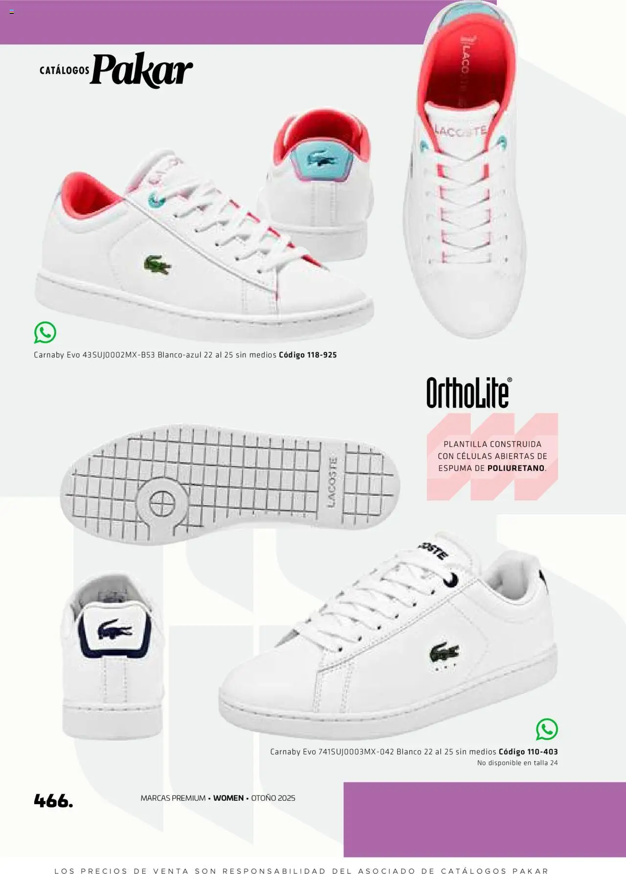 Nuevas ofertas de SC Pakar válidas en toda la República Mexicana desde el 29.08.2025. ¡Encuentra las mejores ofertas en SC Pakar - Catálogo Otoño Women! | Página: 466 | Productos: Espuma