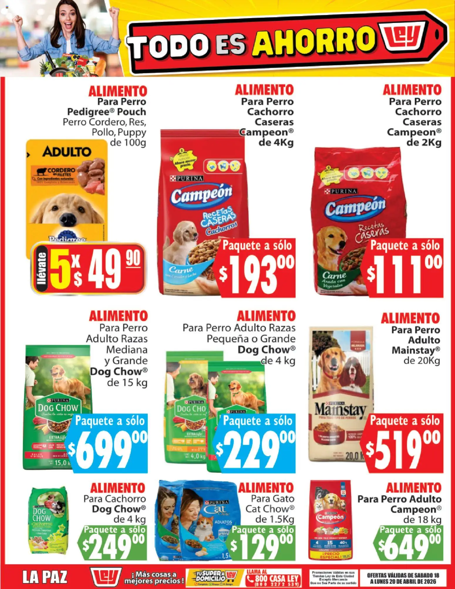 Nuevas ofertas de Casa Ley válidas en toda la República Mexicana desde el 18.04.2026. ¡Encuentra las mejores ofertas en Casa Ley folleto Todo es ahorro! | Página: 13