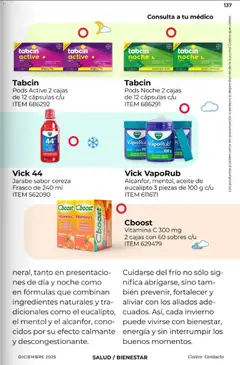 Vista previa de Costco Revista Diciembre, nuevo folleto de la tienda, válido en México a partir del 01.12.2025 | Página: 137