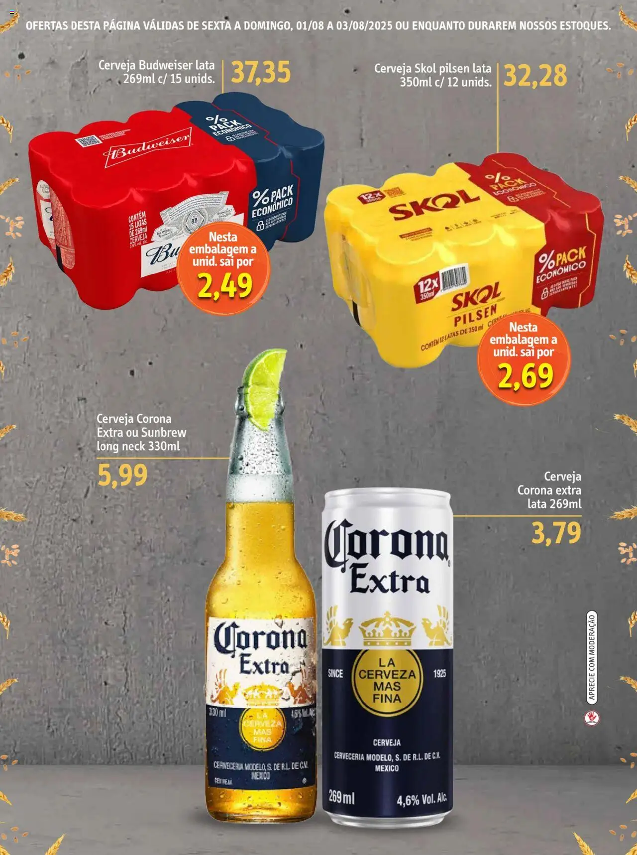 Sonda Folheto - válido de 01.08.2025 | Página: 8 | Produtos: Cerveja