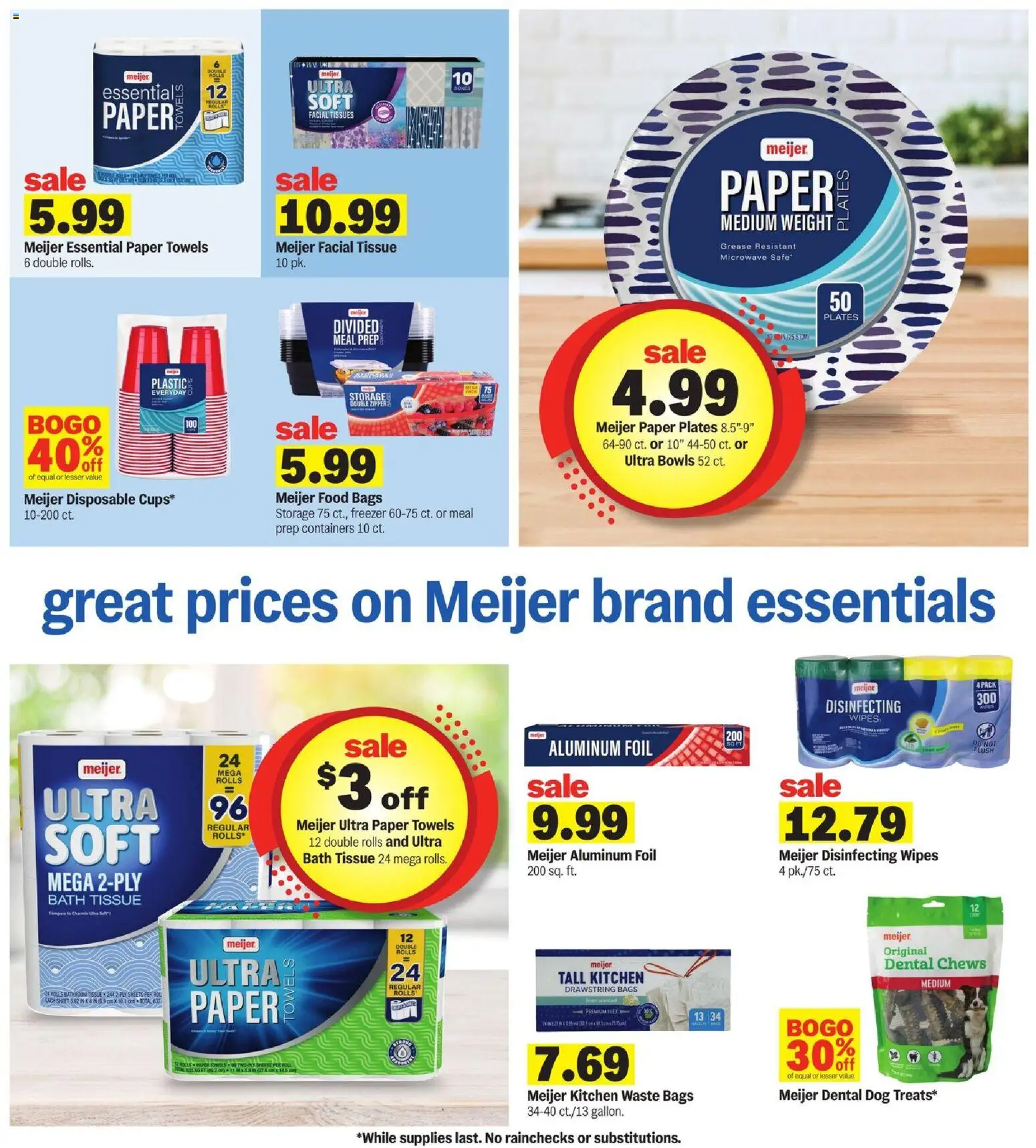 Meijer Weekly Ad - MI - valid from 11.02.2026 | Page: 17 | Products: Bath, Microwave, Sheet, Freezer