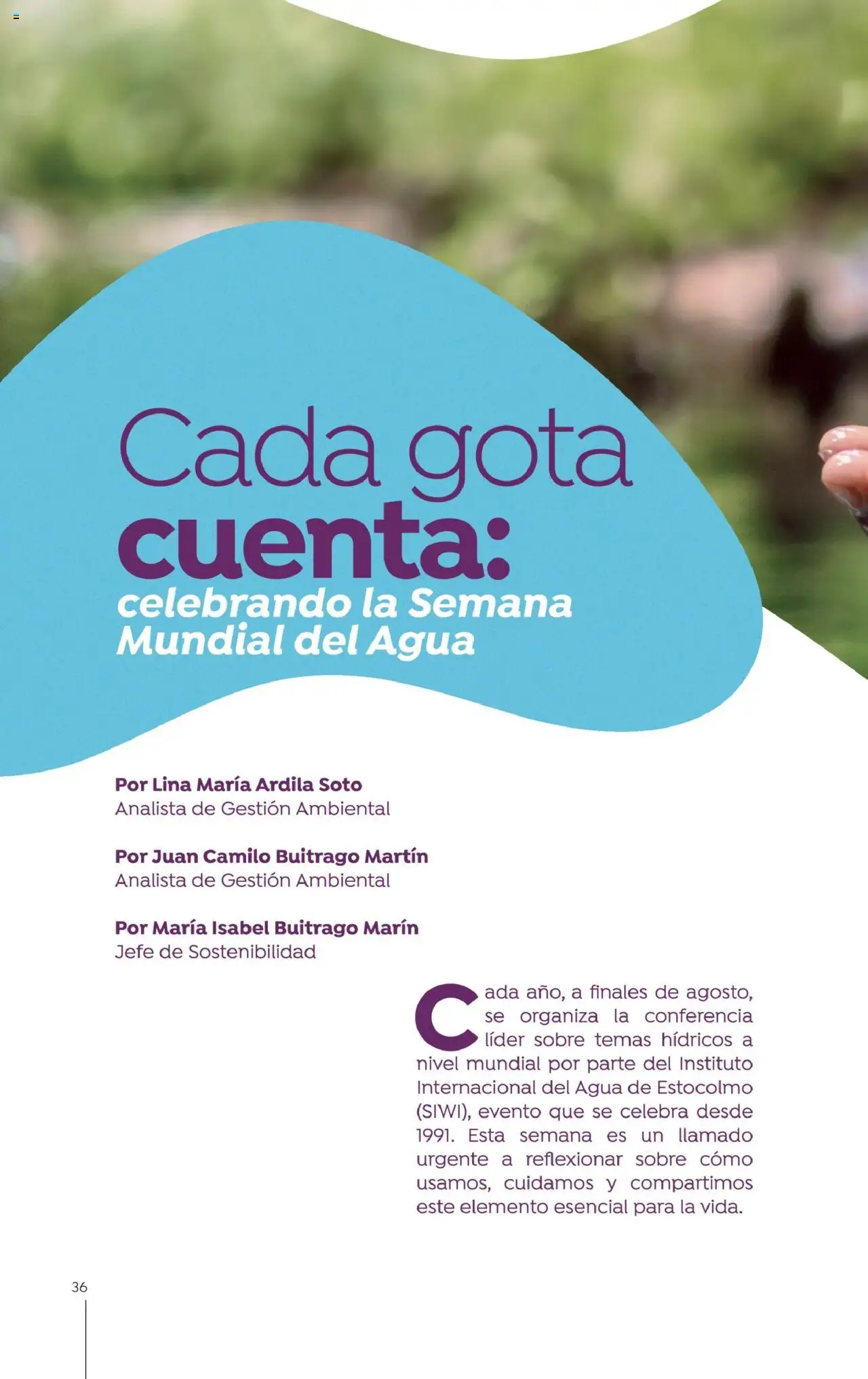 Colsubsidio revista - valida desde el 01.08.2025 | Página: 36 | Productos: Agua, Sobre