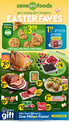 Preview of Save on foods weekly flyer / circulaire from shop Save on foods valid from 26.03.2026