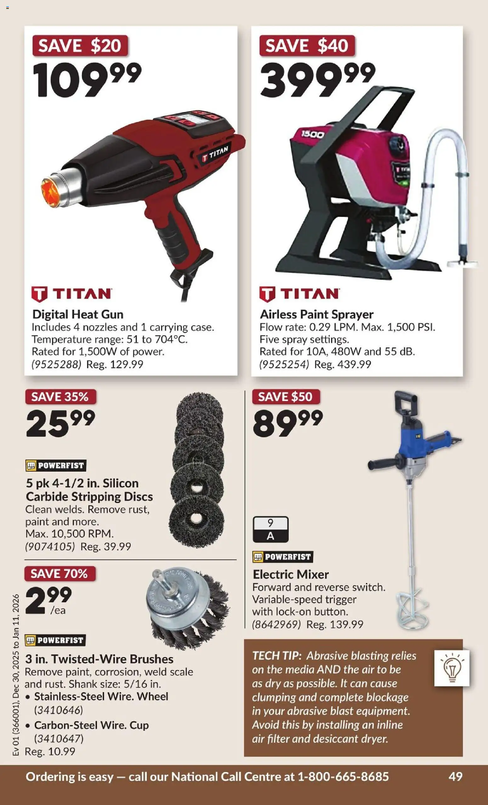 Princess Auto flyer valid from 30.12.2025 | Page: 54 | Products: Mixer