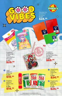 Nuevas ofertas de Waldo's válidas en toda la República Mexicana desde el 12.06.2025. ¡Encuentra las mejores ofertas en Waldo's - Catálogo Regreso a clases! | Página: 11