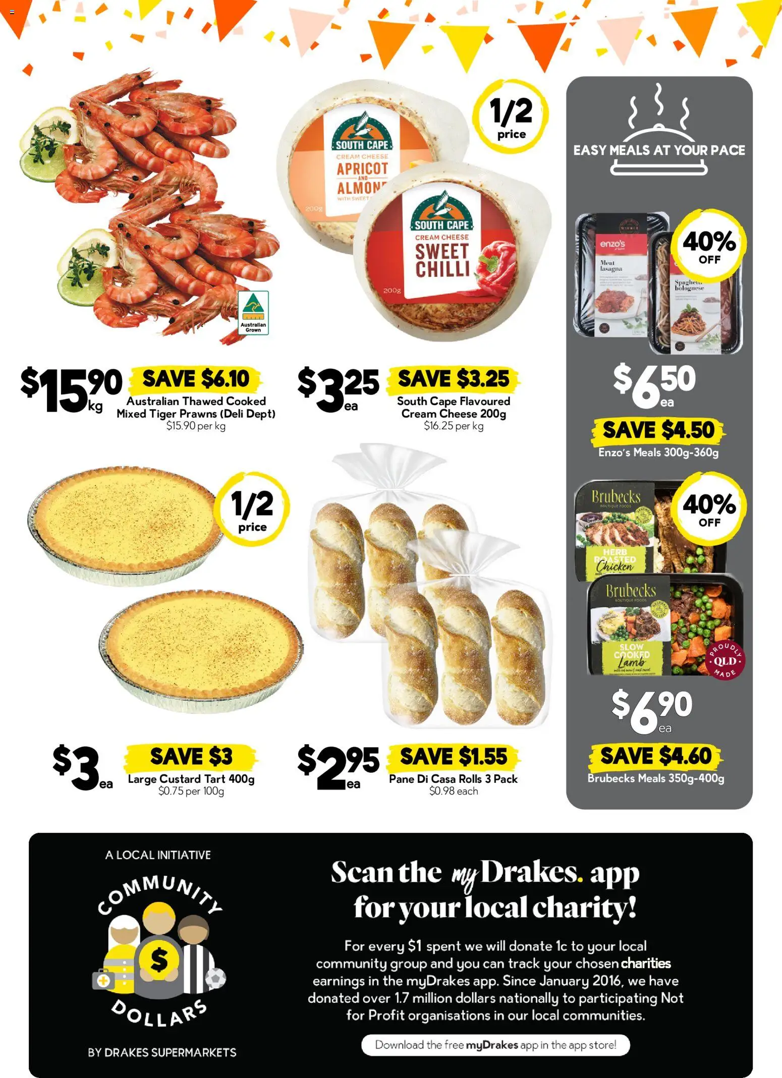 Drakes catalogue - valid from 25.02.2026 | Page: 3 | Products: Herb, Meat, Prawns, Cream