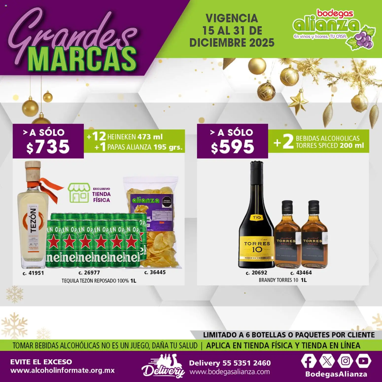 Nuevas ofertas de Bodegas Alianza válidas en toda la República Mexicana desde el 15.12.2025. ¡Encuentra las mejores ofertas en Bodegas Alianza catálogo Grandes Marcas! | Página: 18 | Productos: Tequila