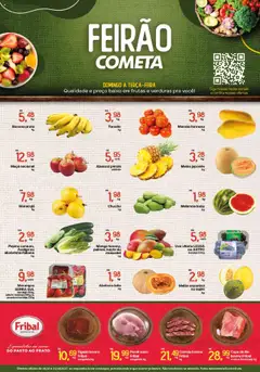 Cometa Supermercados - Ofertas Feirão - Pré-Visualização do folheto da loja Cometa Supermercados, válido de 19.10.2025