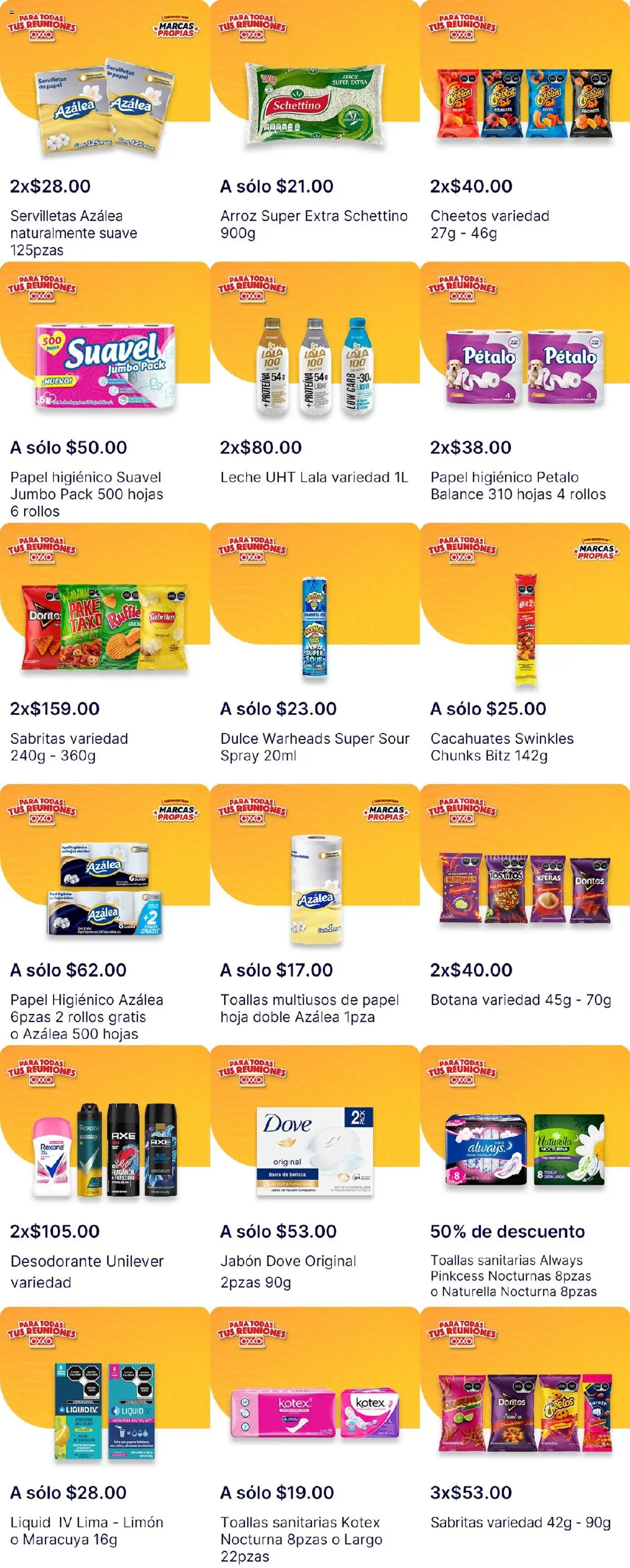 Nuevas ofertas de OXXO válidas en toda la República Mexicana desde el 15.10.2025. ¡Encuentra las mejores ofertas en OXXO - Folleto! | Página: 11 | Productos: Limón, Lima, Fragancia, Jabón